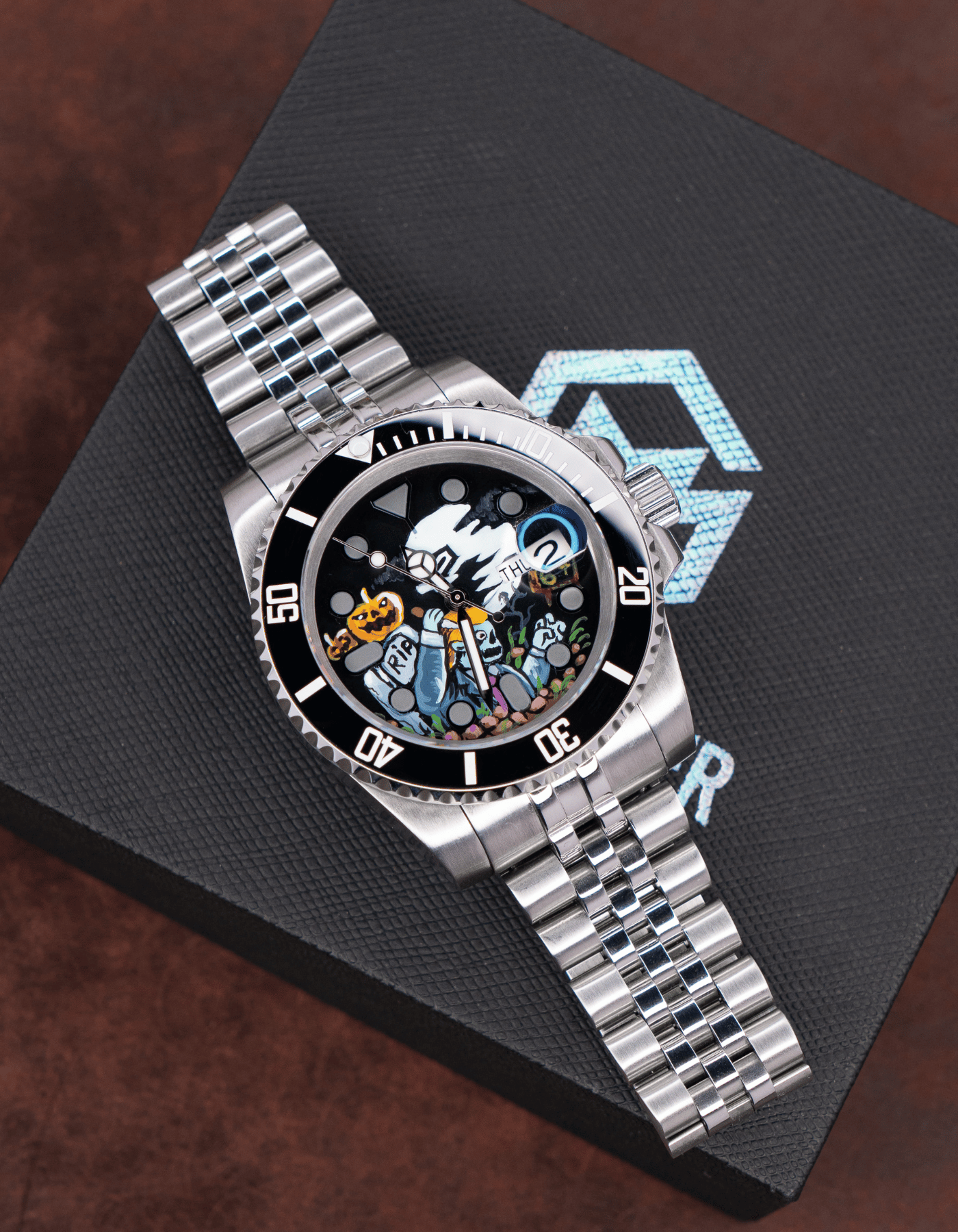 SM 01-45S - Midnight Masquerade - Hand-Painted Edition
