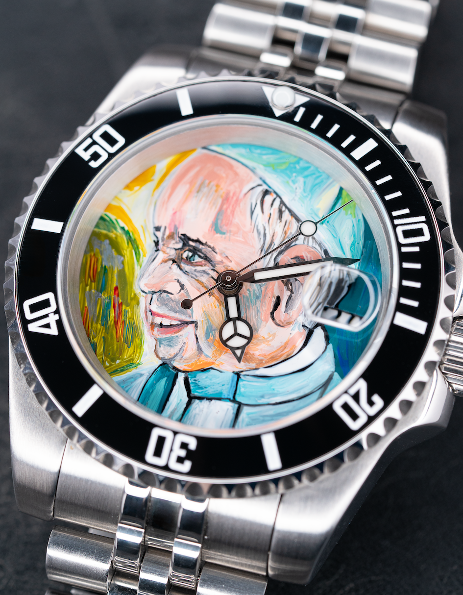 SM 01-58-2- Sovereign of the pope - Hand-Painted