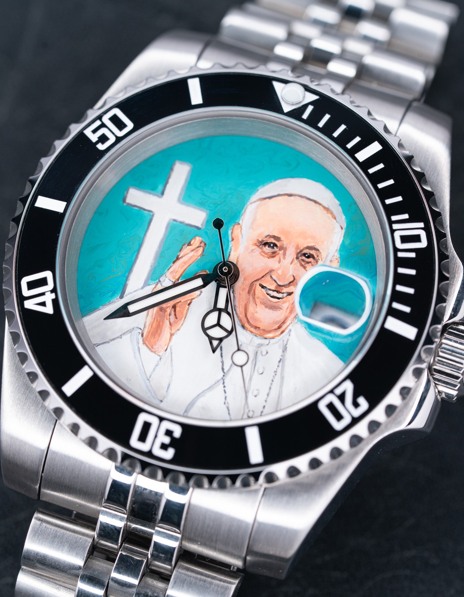 SM 01-58-3- Sovereign of the pope - Hand-Painted