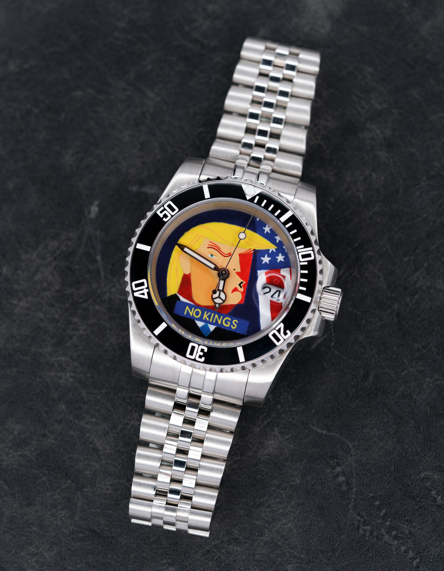 SM 01-59S - NO KINGS- Hand-Painted Edition