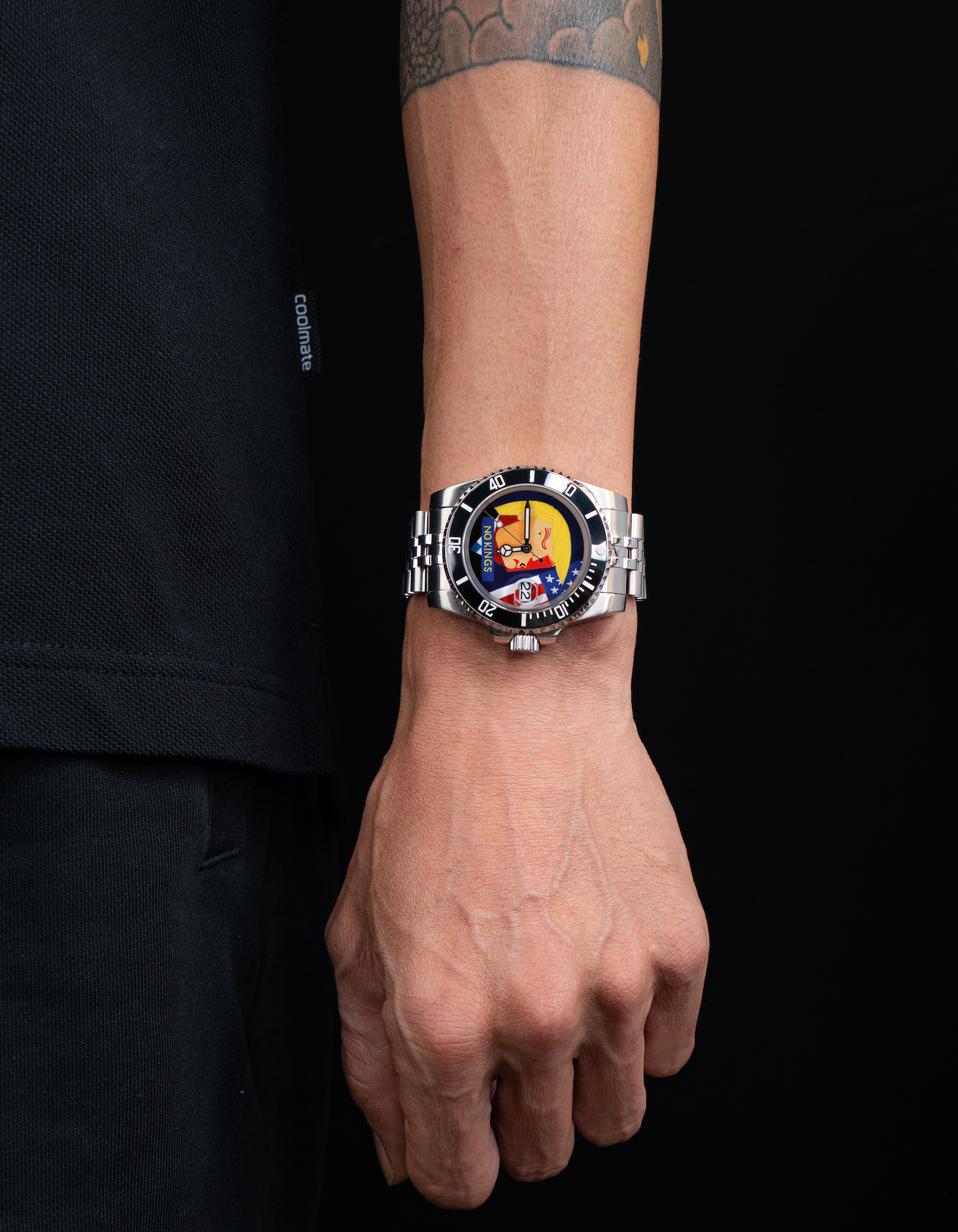 SM 01-59S - NO KINGS- Hand-Painted Edition