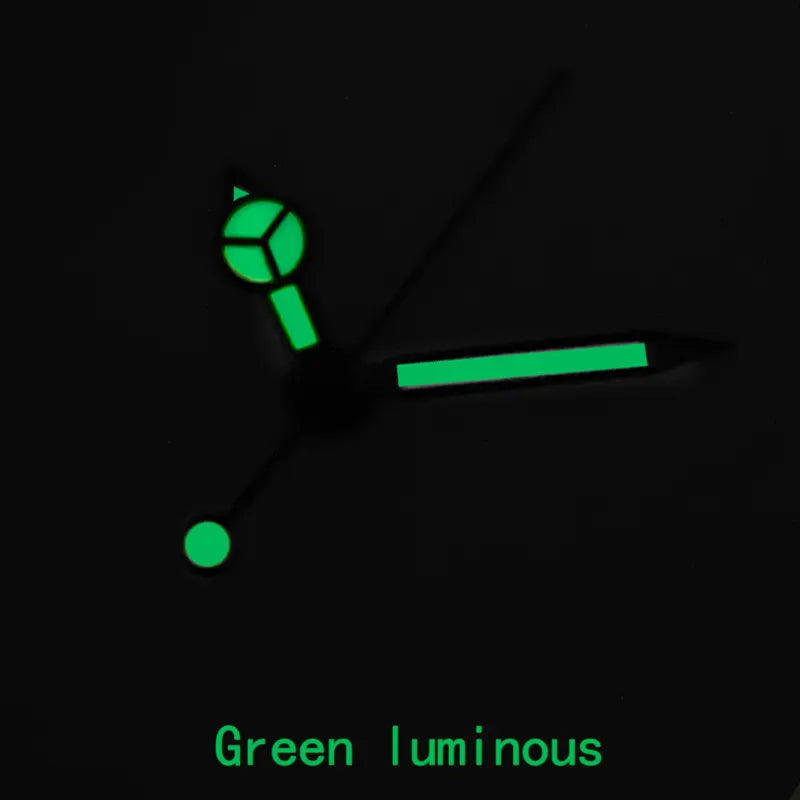 Watch Hands Green Luminous Fit NH35 NH36 Movement For Seiko