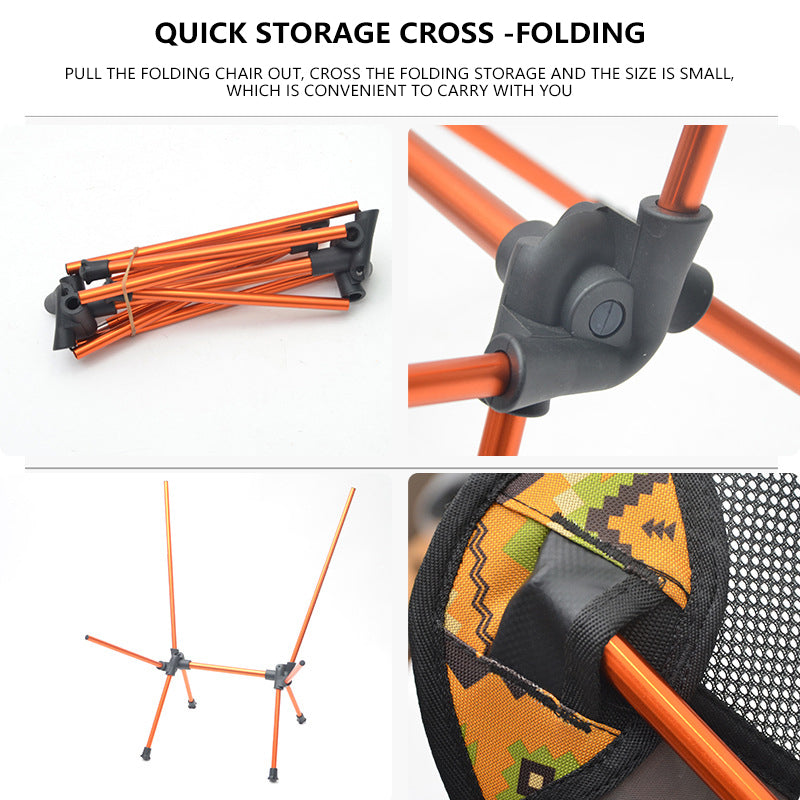 Outdoor Aluminum Alloy Folding Chair