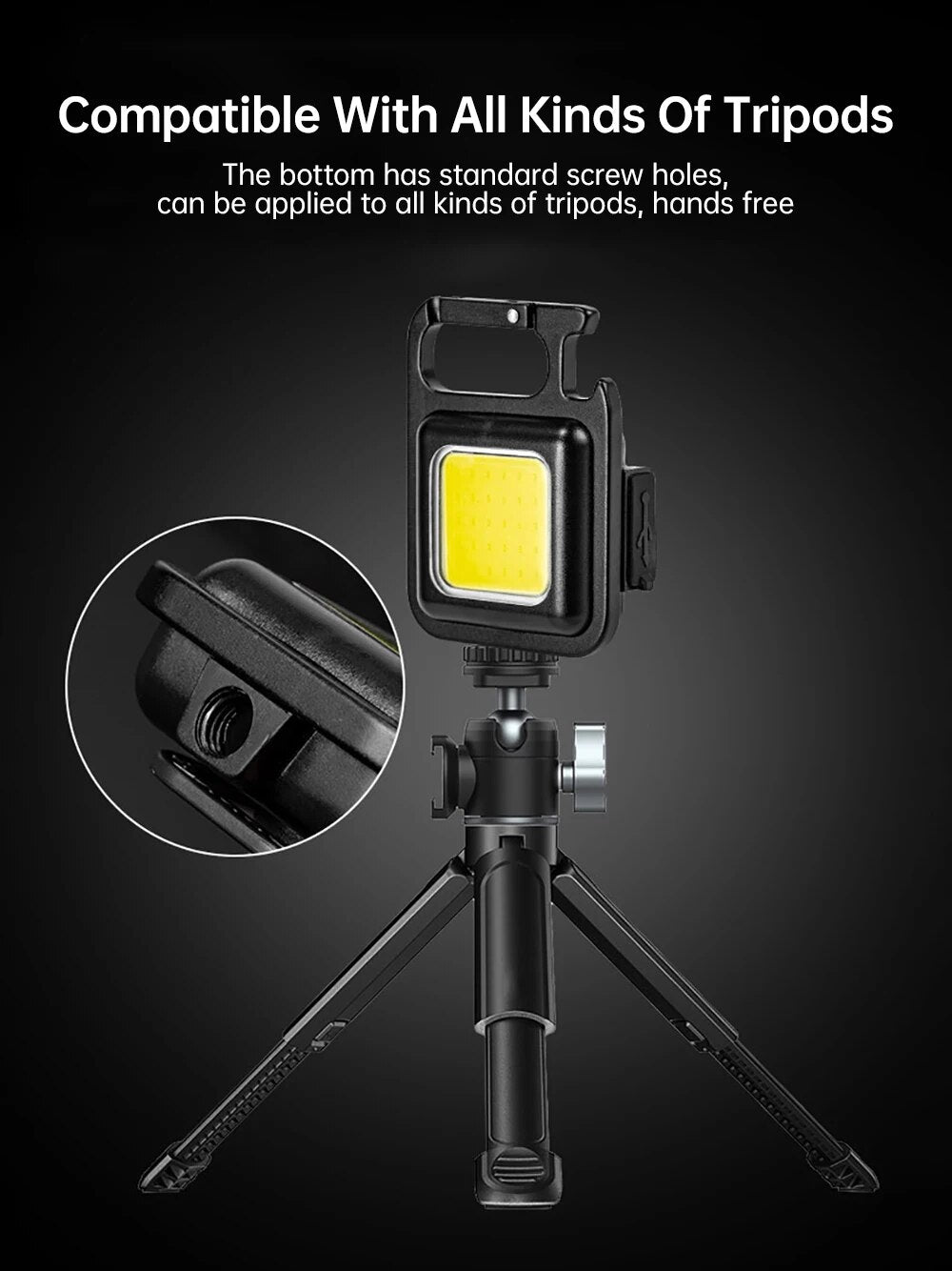 Keychains Portable Pocket LED Flashlight
