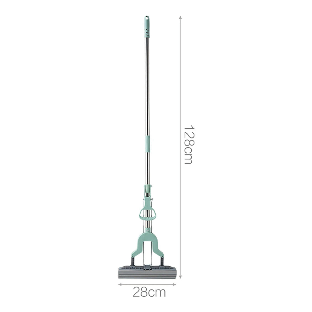 Floor Mop Sponge Mop Twist The Water Mop Microfibre Nozzle Self-squeezing without Hand Washing Bathroom Kitchen Cleaning Tool