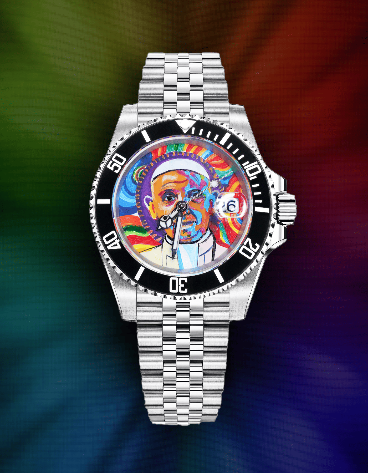 SM 01-58-5- Sovereign of the pope - Hand-Painted