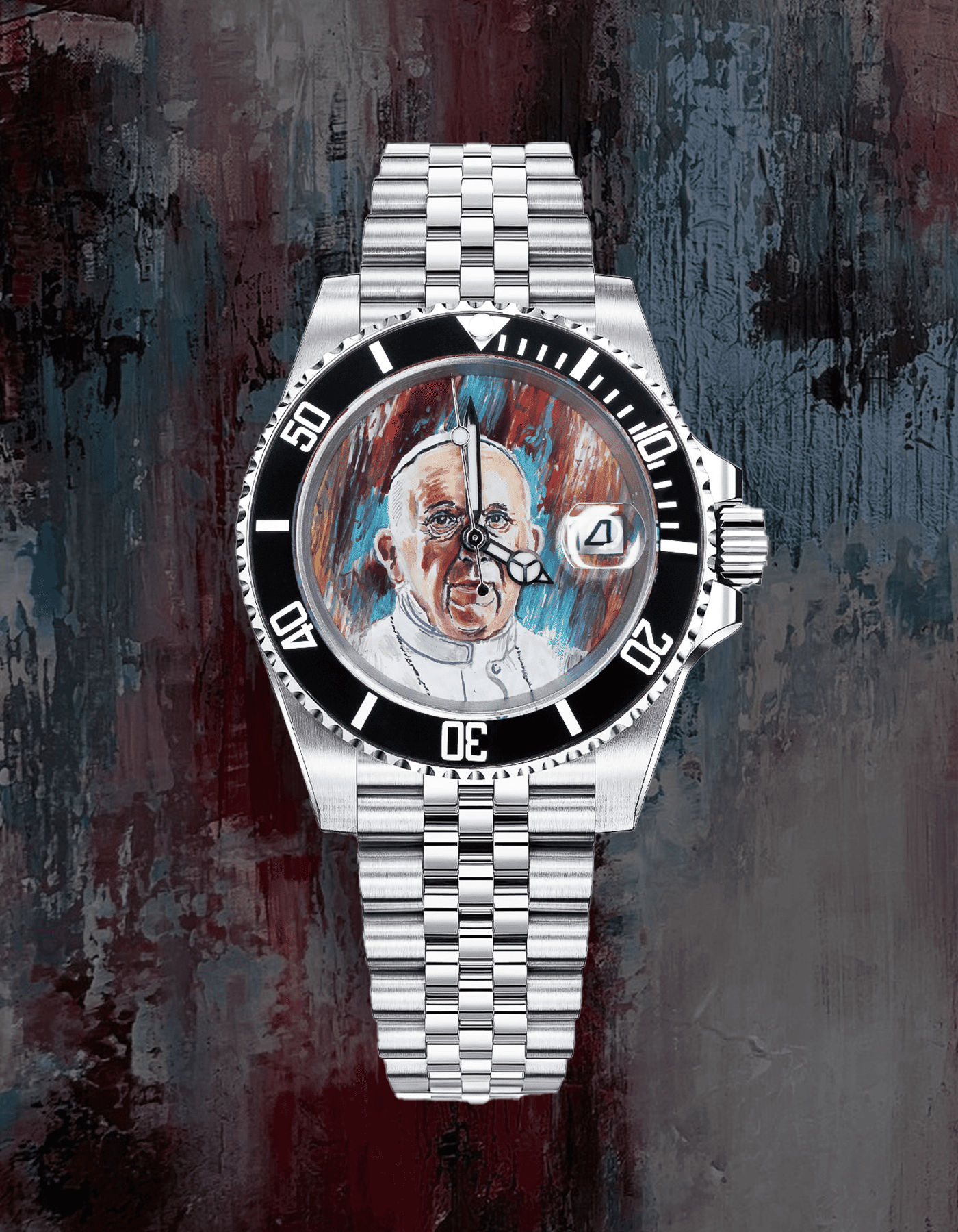 SM 01-58-4- Sovereign of the pope - Hand-Painted