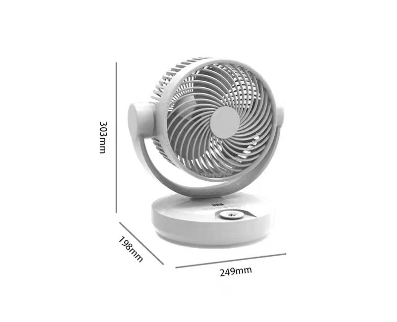 2022 Fan for Room and Car 360 Degree Air Circulation Turbo Cooling Fan