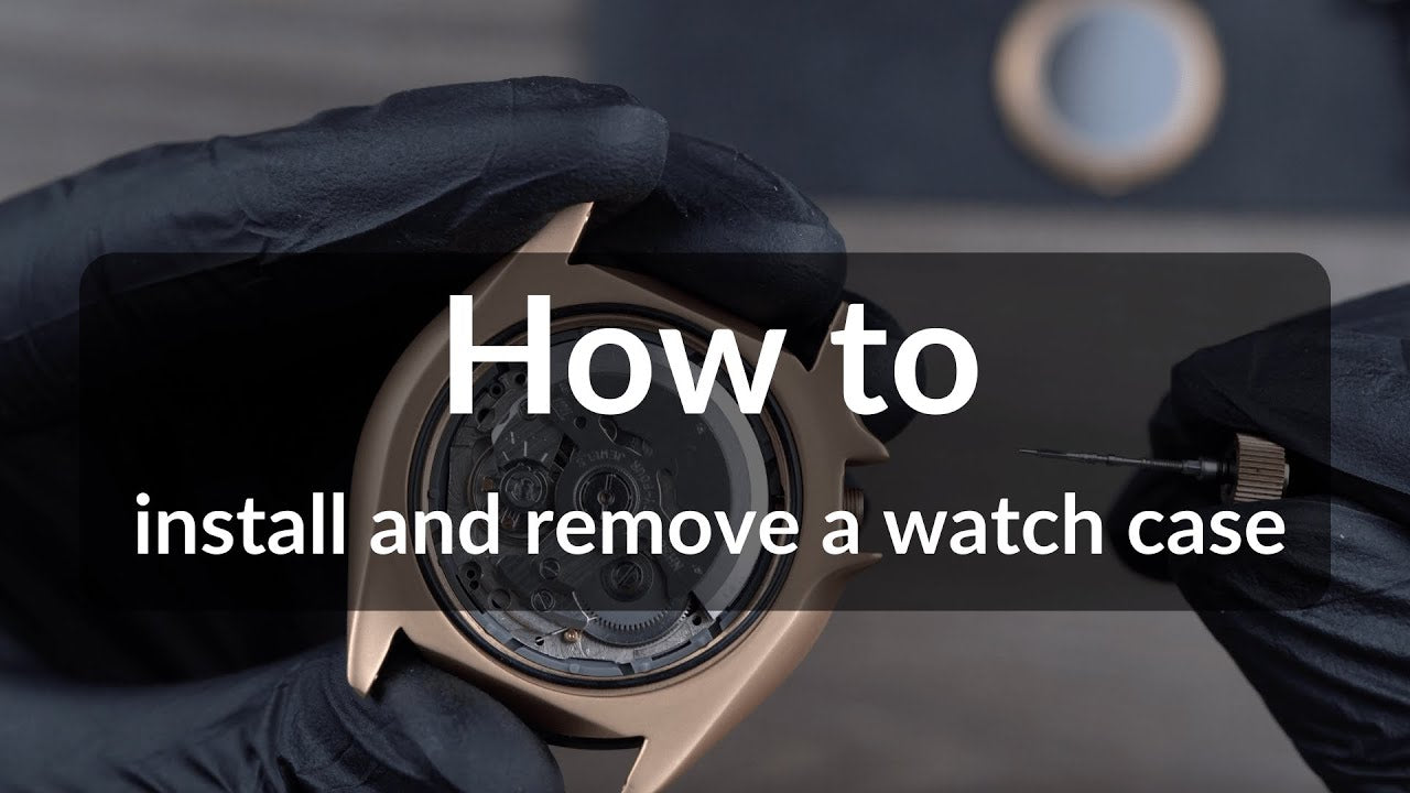 No. 7 - How to install and remove a watch case