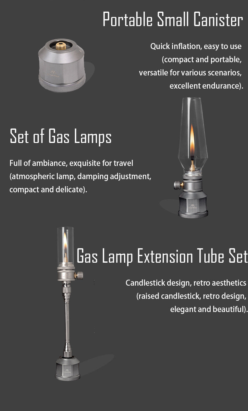 Portable Outdoor Candle Lamp