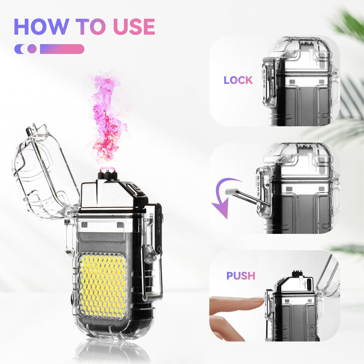 SM Dual Arc Electric Lighter: The Ultimate Waterproof Lighting Companion