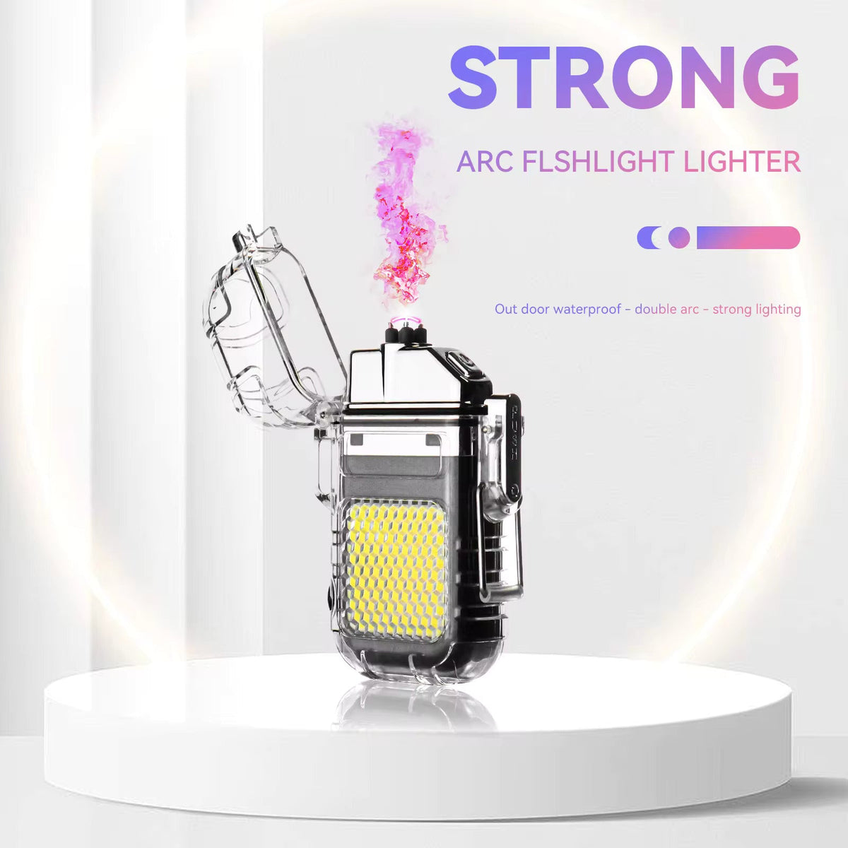 SM Dual Arc Electric Lighter: The Ultimate Waterproof Lighting Companion