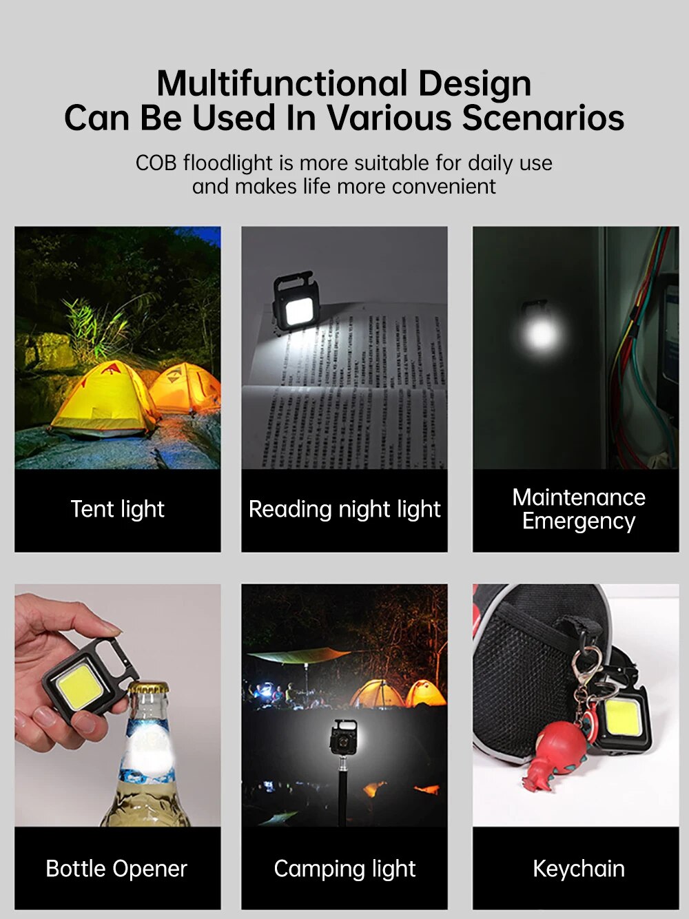 Keychains Portable Pocket LED Flashlight
