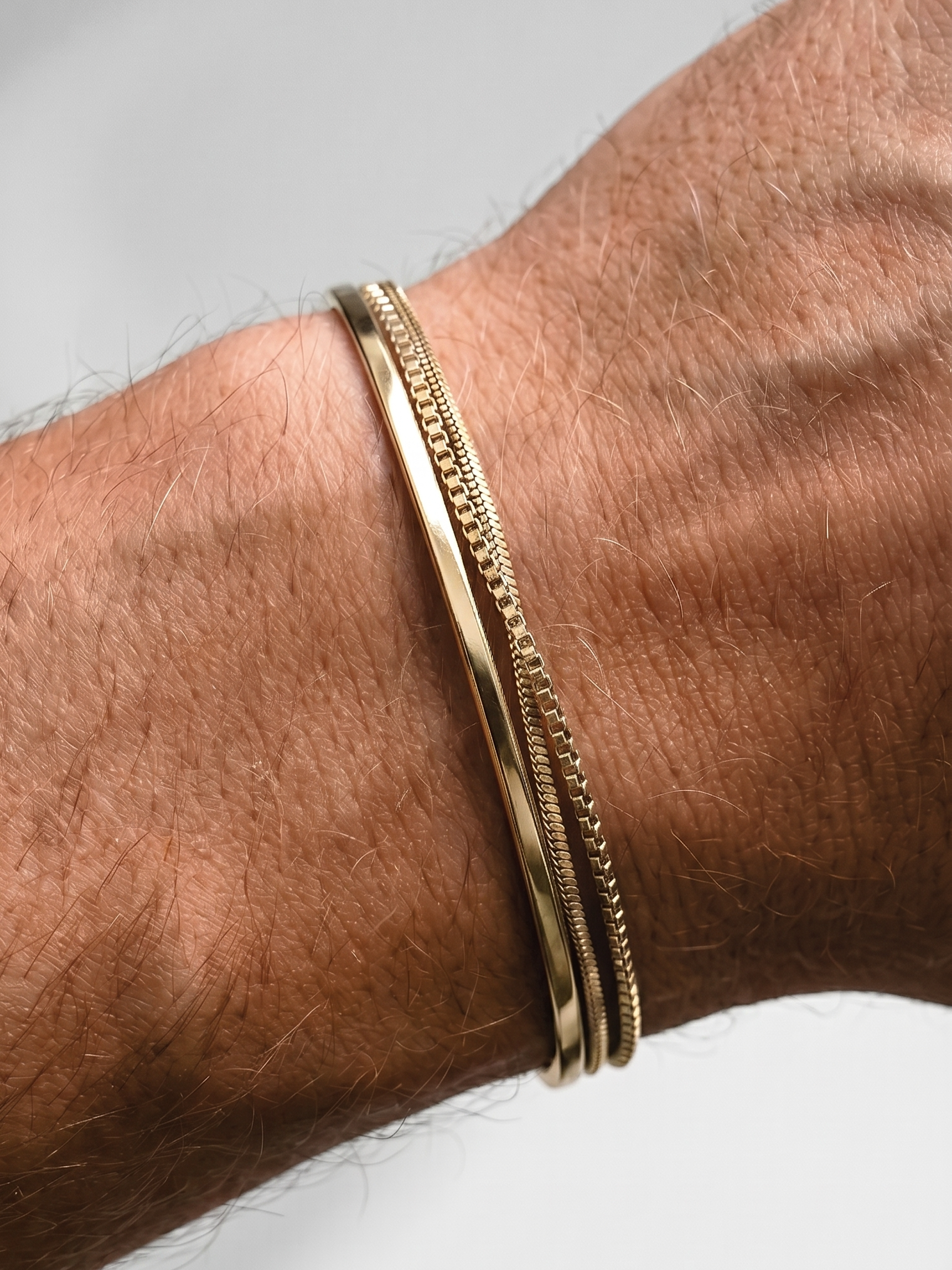 3x Minimal Stack Set - Gold