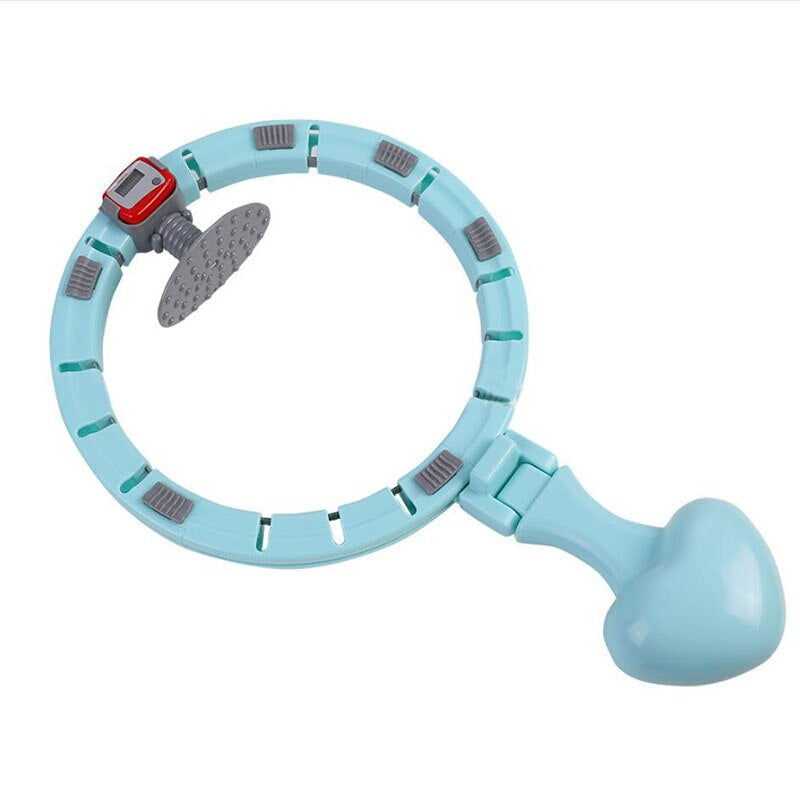 Smart hula hoop vibrato with the same net red belly men and women will not fall off the beautiful waist detachable fixed lazy hula hoop