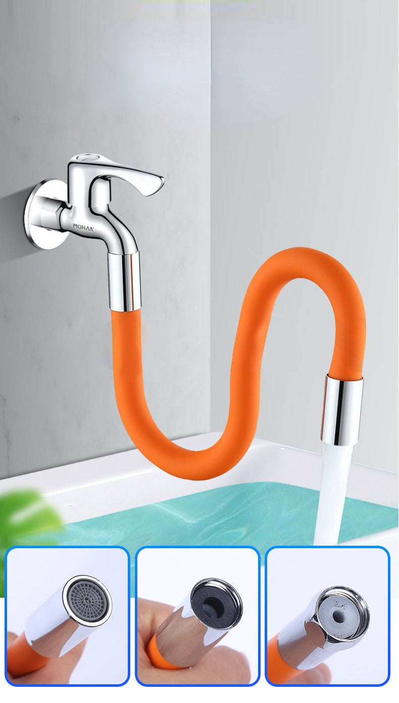 Faucet Extenders Extension Hose Bathroom 360° Rotation